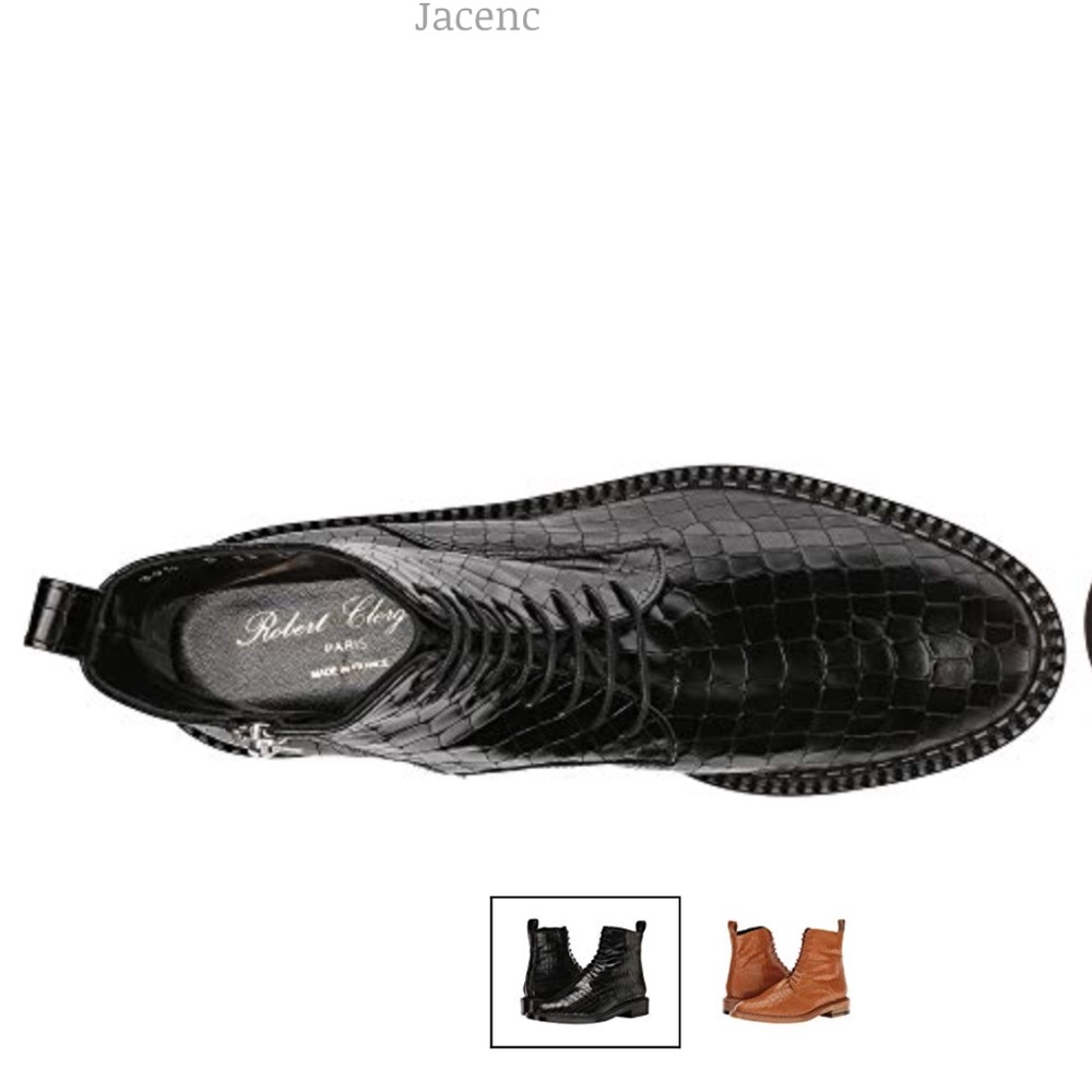 Made in France. Clergerie Robert black boots - Picture 2 of 7
